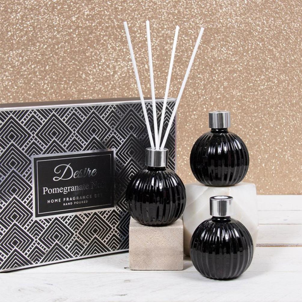 Desire Aroma Pomegranate Noir 3 Diffuser Gift Set Extra Image 2